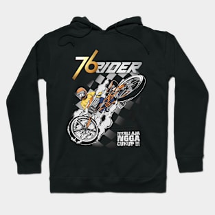 76 rider motorcross Hoodie